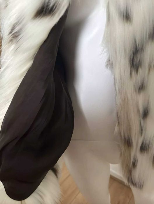 Шуба Zara оригінал леопард 4360/241 leopard faux fur jacket