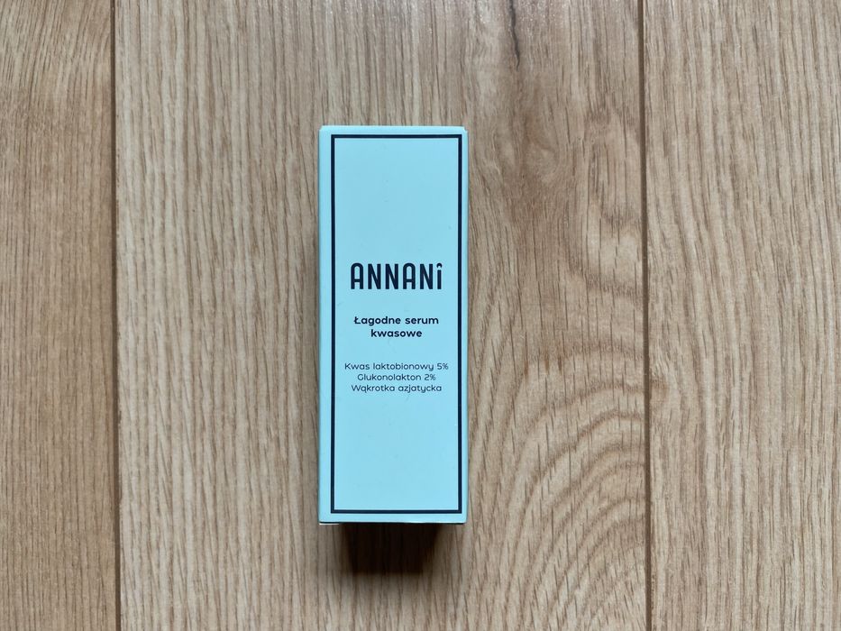 Nowe, nieotwierane serum Annani łagodne kwasowe