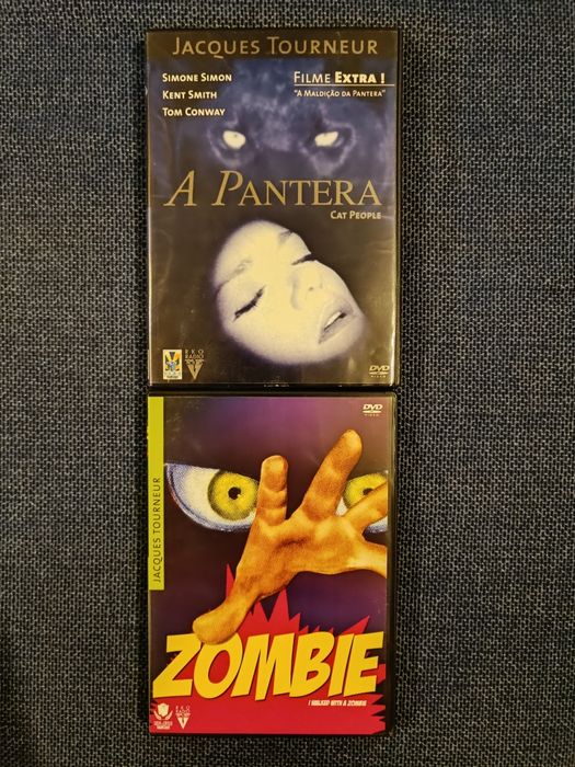 2 filmes clássicos de Jacques Tourneur em DVD (portes grátis)