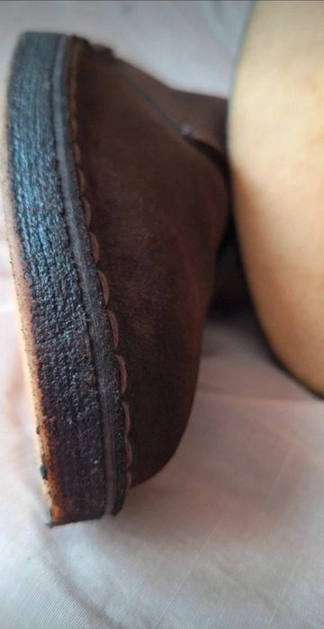Clarks Desert r.41 skóra naturalna /zamsz