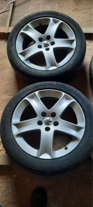 Komplet felg 17 do Peugeot 407
