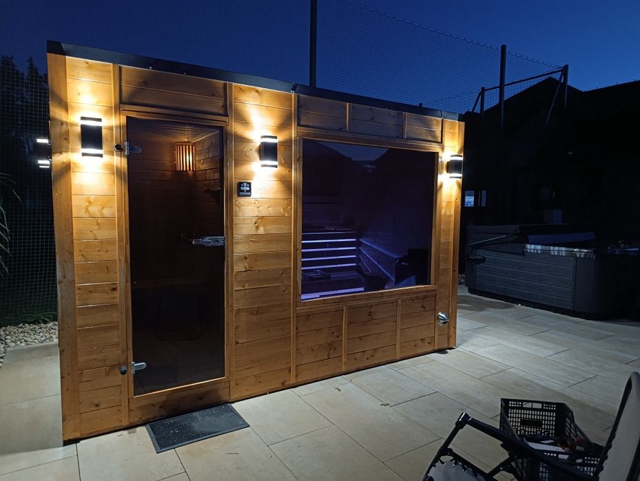 Sauna ogrodowa stojąca