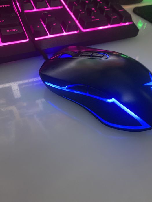 Rato gamer, a funcionar 100/