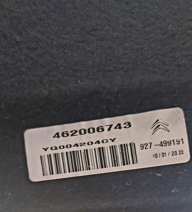 Chapeleira nova para Citroën Aircross e Berline 50€