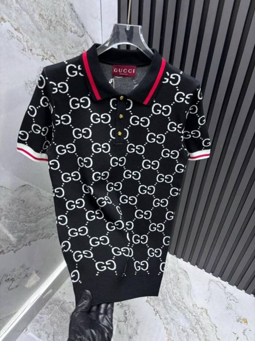 Nowe męskie polo sweterkowe gucci s m