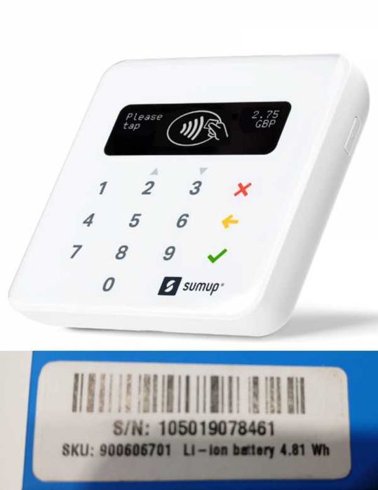 SumUp Air Terminal de Pagamento Contactless