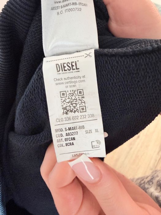 Diesel sweater original світшот/лонгслів
