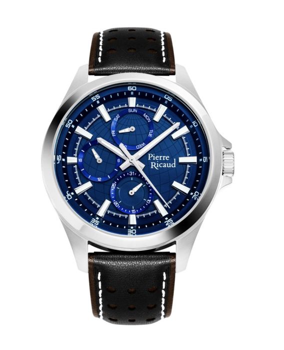Nowy Oryginalny Zegarek Męski Pierre Ricaud P97265.5215Qf