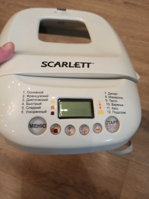 Панель керуванння з кришкою для хлібопічки Scarlett SC-400