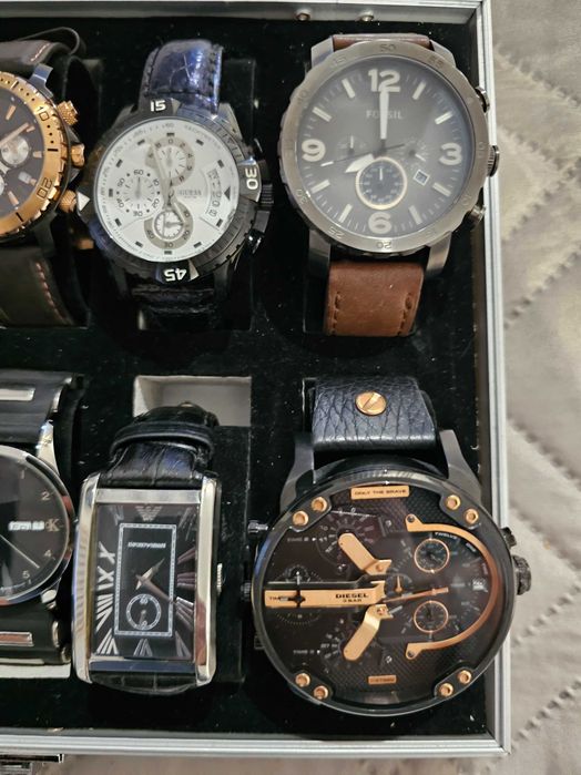 Lote DE 10 Relogios Diversas Marcas Todos Originais