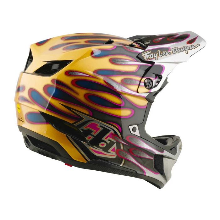 Kask Troy Lee Designs D4 Carbon MIPS Torched XS S M L XL XXL DH FR BMX