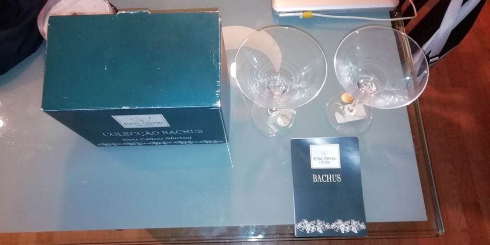 Copos de Cristal novos