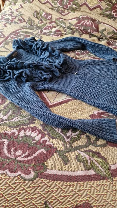 Długi sweter Mocca Italy S/M
