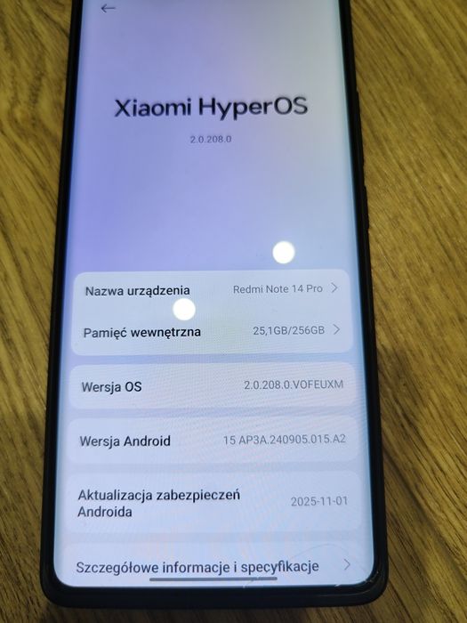 Xiaomi redmi note 14 pro