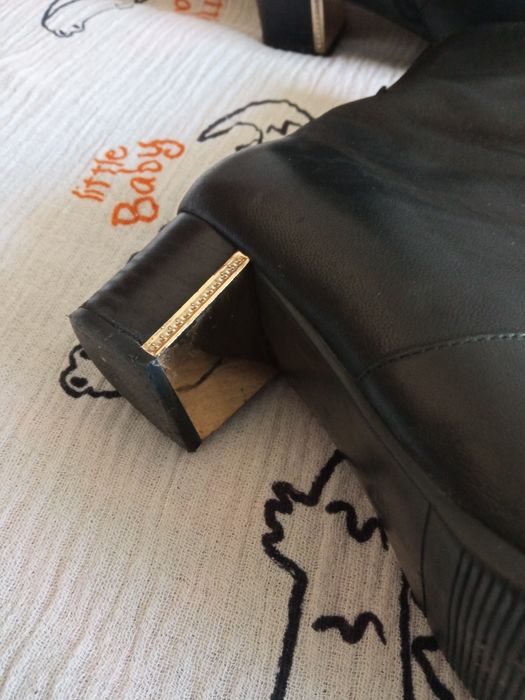 Mea Balan напівчоботи шкіра ботинки кожа