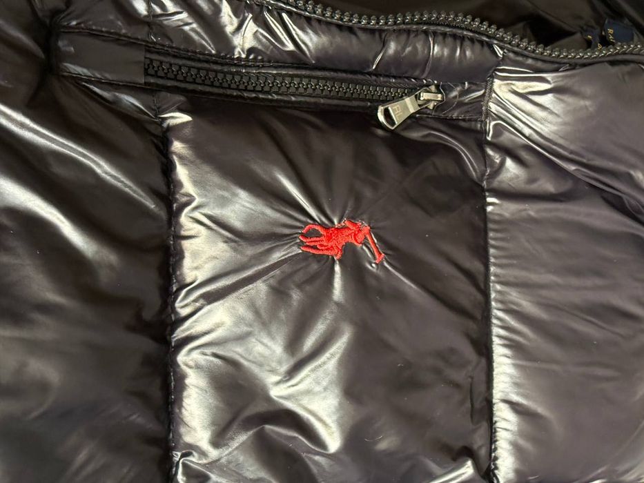 Куртка пуховик Polo ralph lauren глянцева  та матова