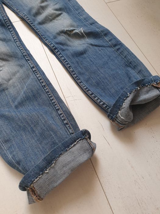 Spodnie Lee 29/33 ( ok.S/M)starte niebieskie