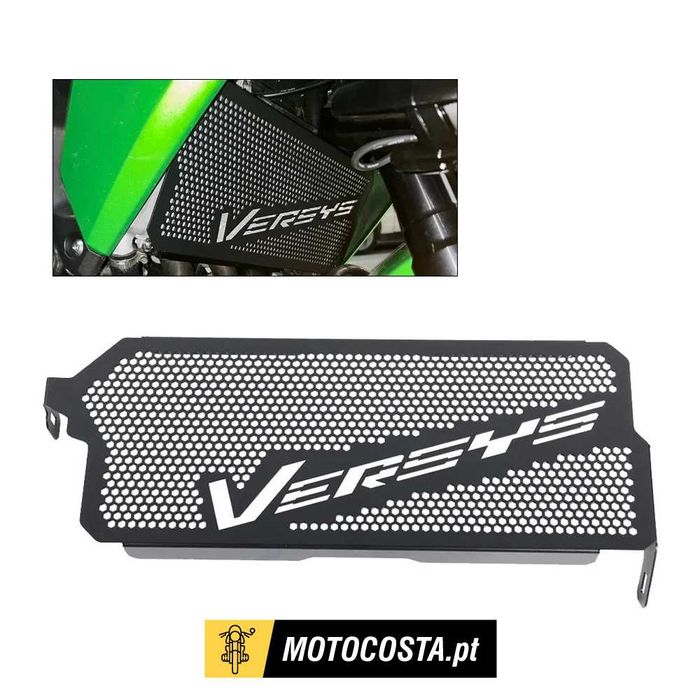Proteção de Radiador para Kawasaki Versys 650 de 2015 a 2023