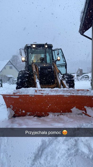 Odśnieżanie dróg placów