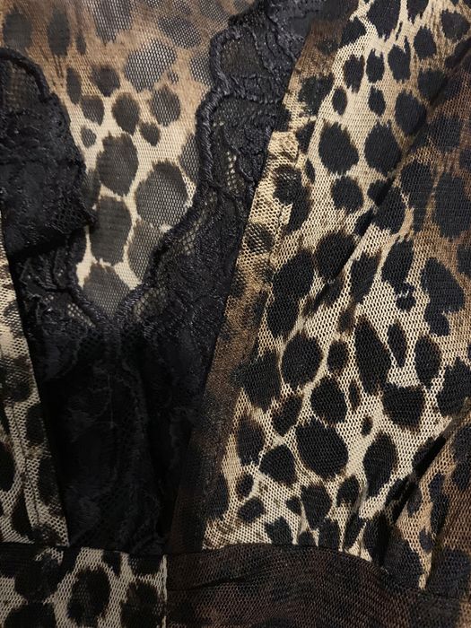 Леопардовое платье