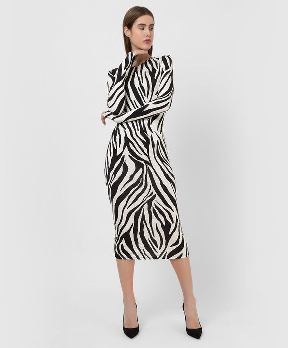 Платье The Andamane италия ,анималистичный принт