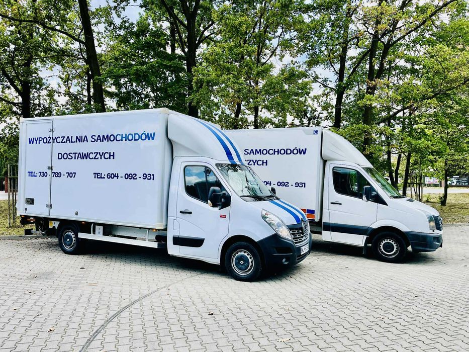 Wypożyczalnia , Wynajem samochodów dostawczych  BUS - WINDA - KONTENER