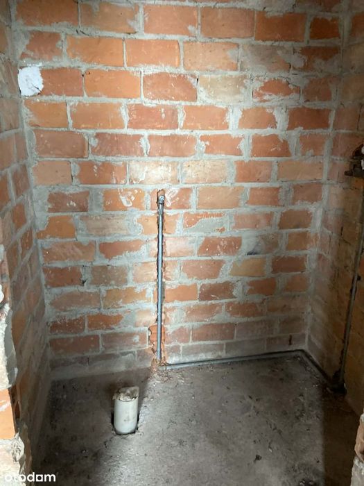 Dom w stanie surowym zamkniętym na 28 arowej działce.