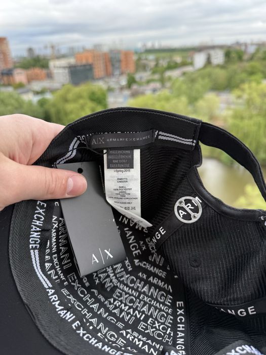 Кепка Armani Exchange (A|X) Армани Ексчендж бейсболка чоловіча