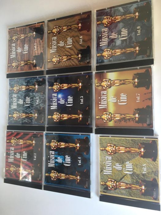 CDs - Música de Cine (20 volumes disponiveis)