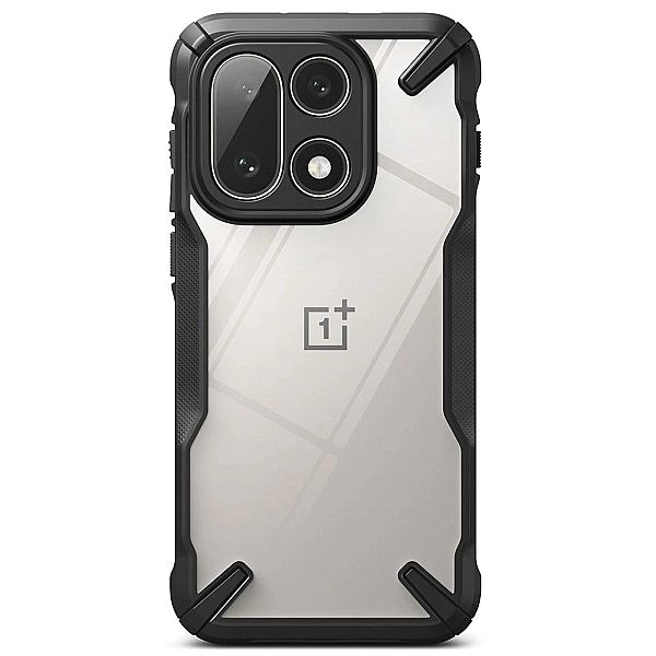 Etui Ringke Fusion X na OnePlus 15 - przezroczysto-czarne