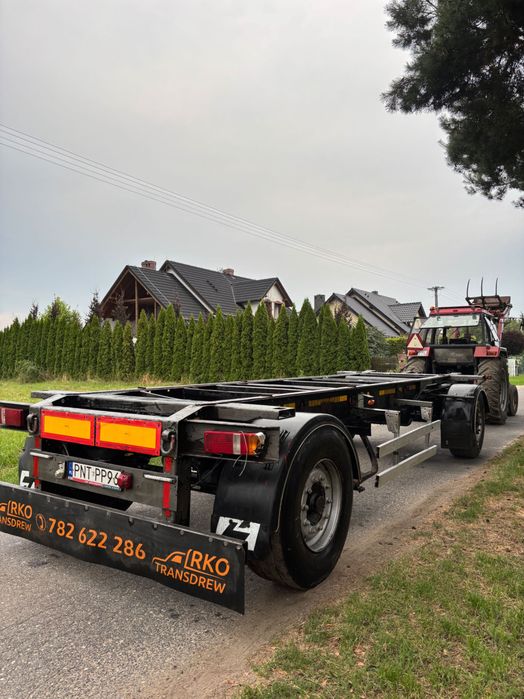 Przyczepa Kogel laweta do bel podwozie kontenerowe BDF