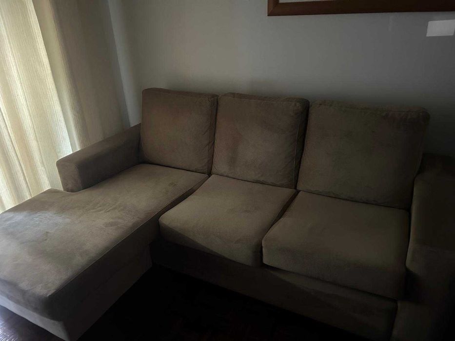Conjunto mesa jantar + 4 cadeiras + móvel sala + mesa TV + sofá