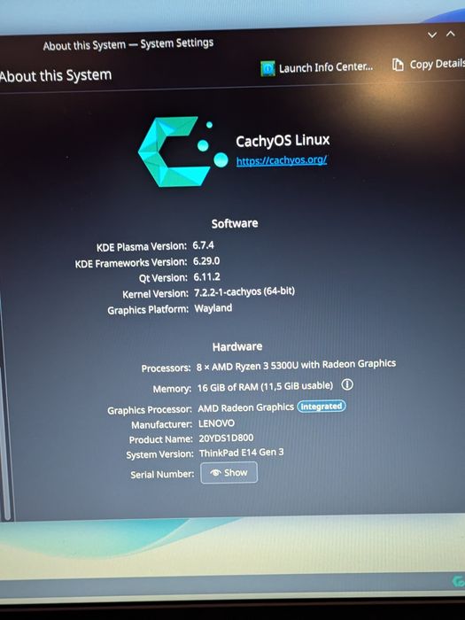 Portátil Lenovo Thinkpad E14 gen3 5300U 16GB