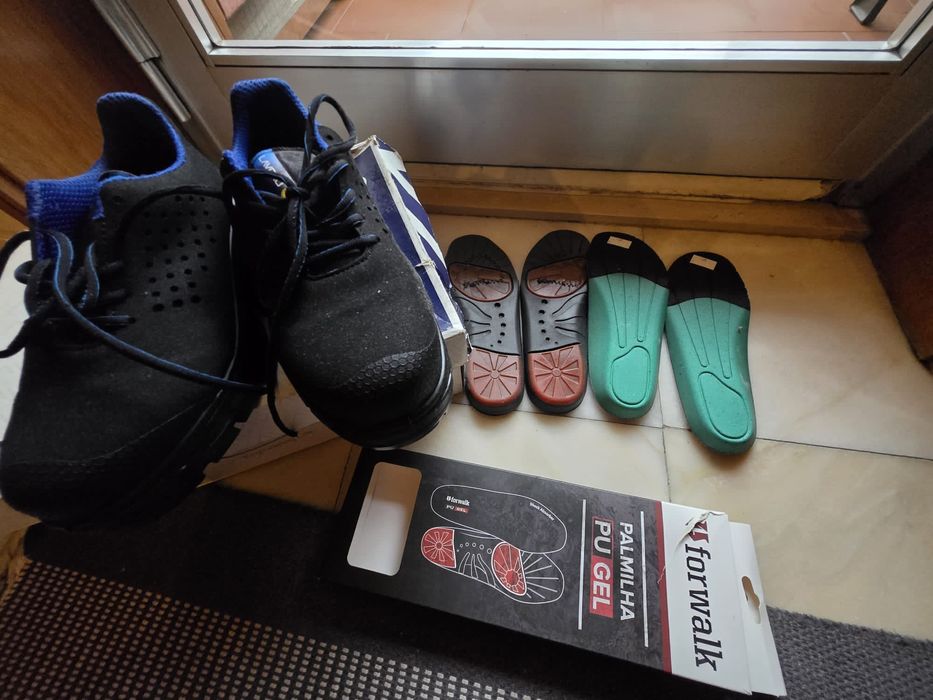 Botas trabalho novas