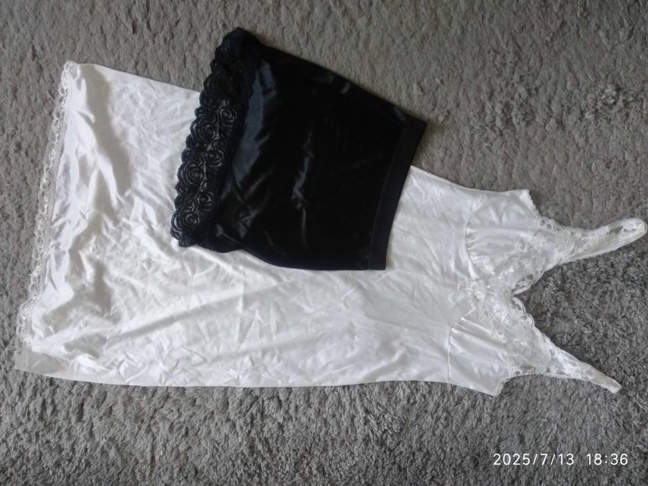 Подьюбники женские белый черный беж комбинация