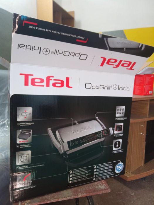 Гриль tefal optigril+initial
