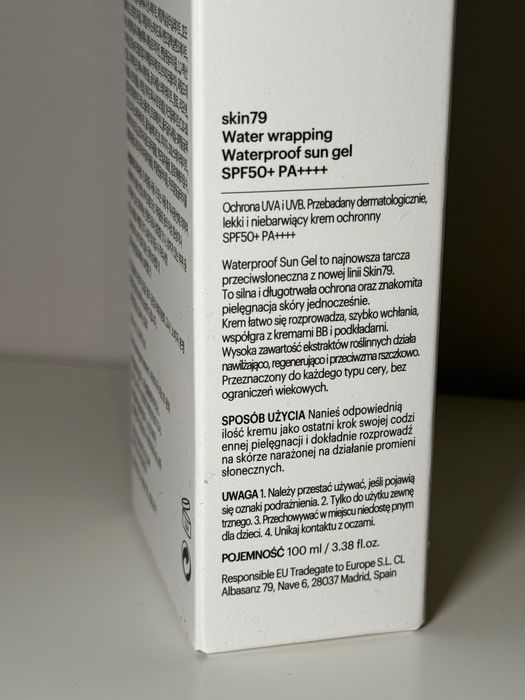 Skin79 Waterproof Sun Gel SPF 50 100 ml