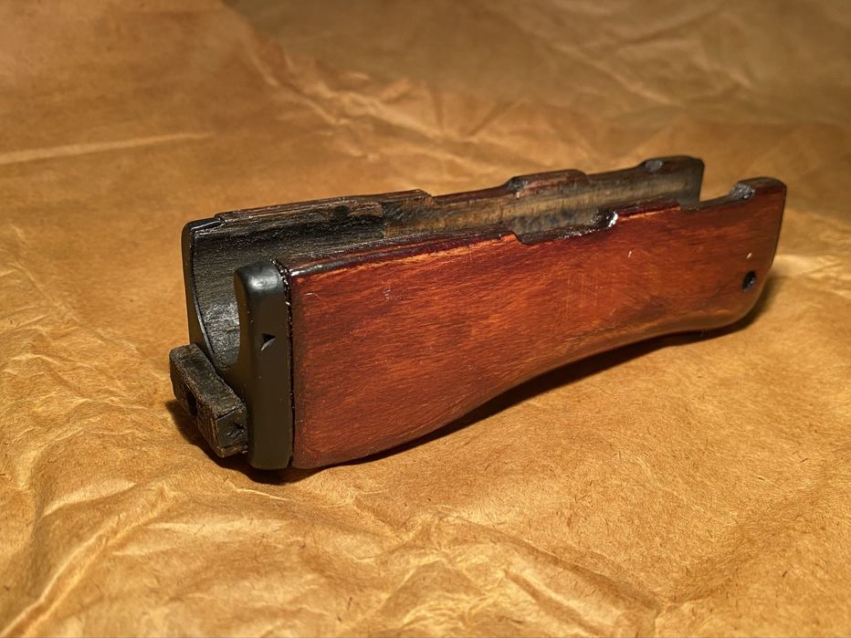 Деревʼяна цівка для РПК, РПК-74, РКК ручний кулемет Калашнікова