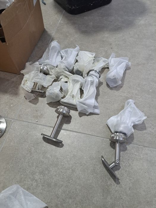 Varão, tubo e acessórios inox