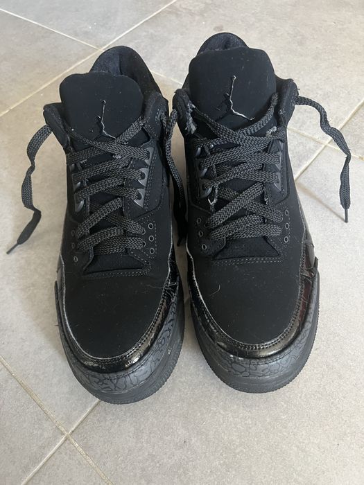 Кросівки jordan 3 black cat