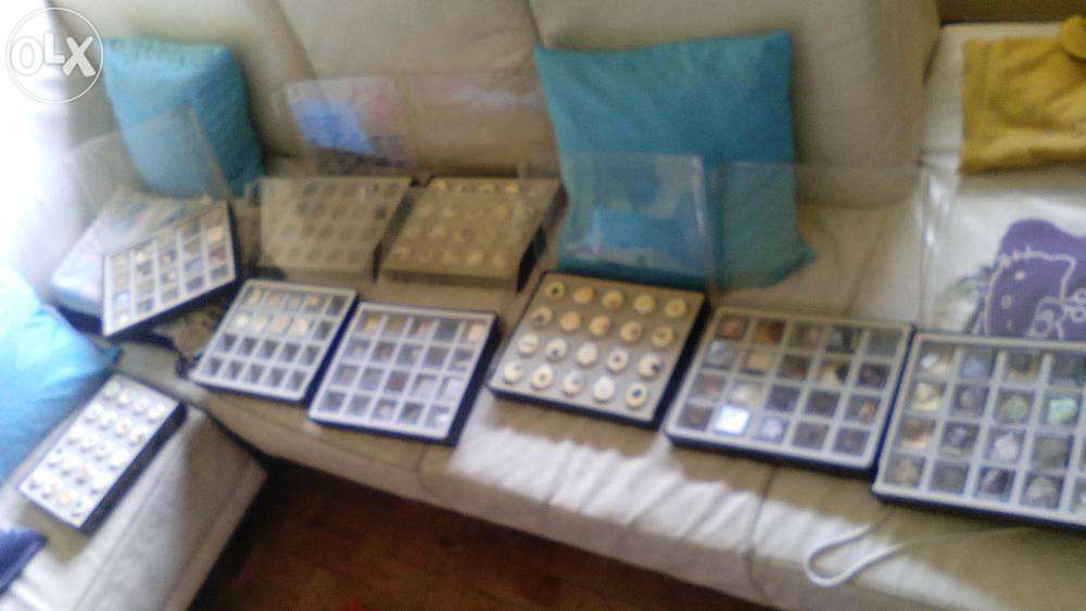 Coleçao de pedras preciosas..