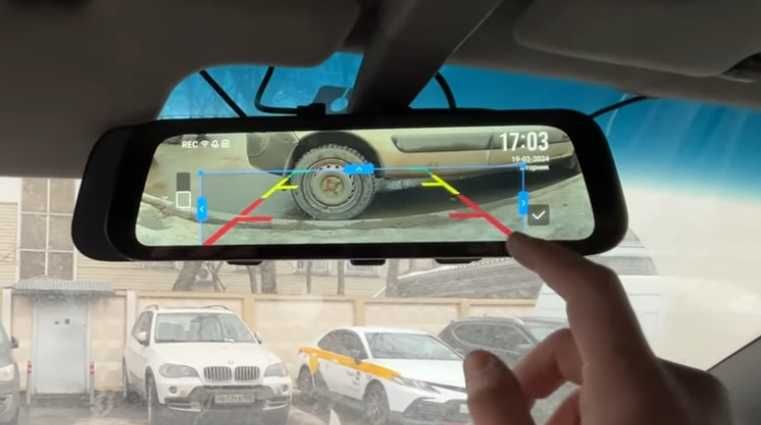 Видеорегистратор Xiaomi 70 mai Rearview Mirror Dash Cam S500