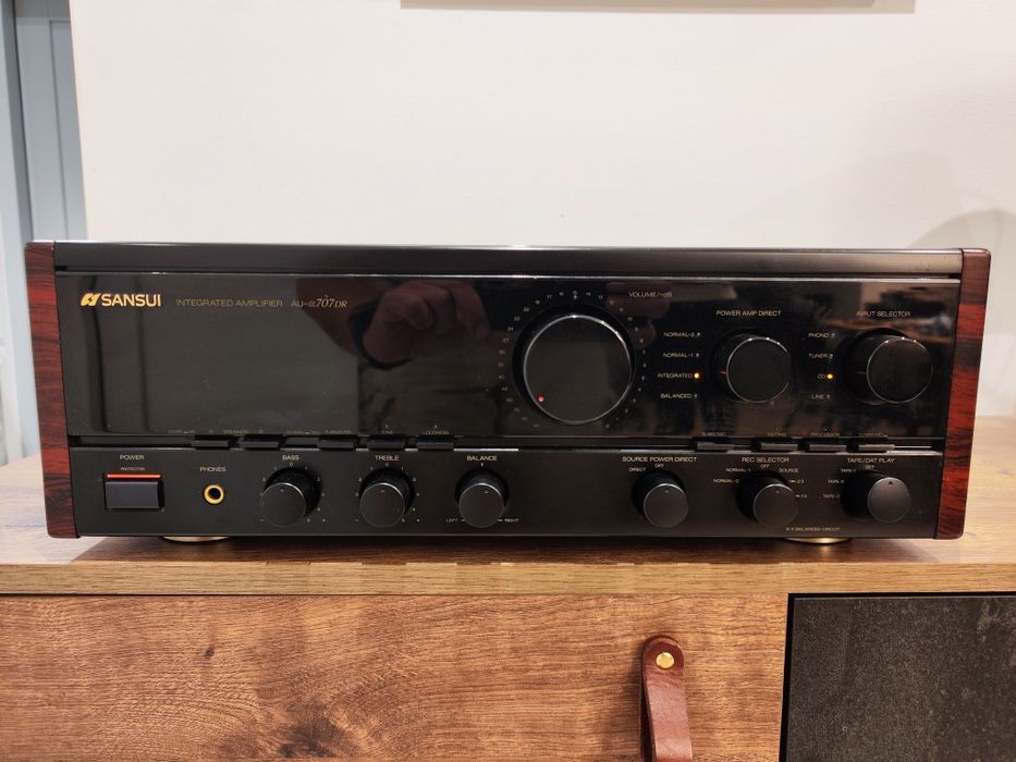 Wzmacniacz SANSUI AU - α 707 DR made in Japan, Alpha, świetna integra