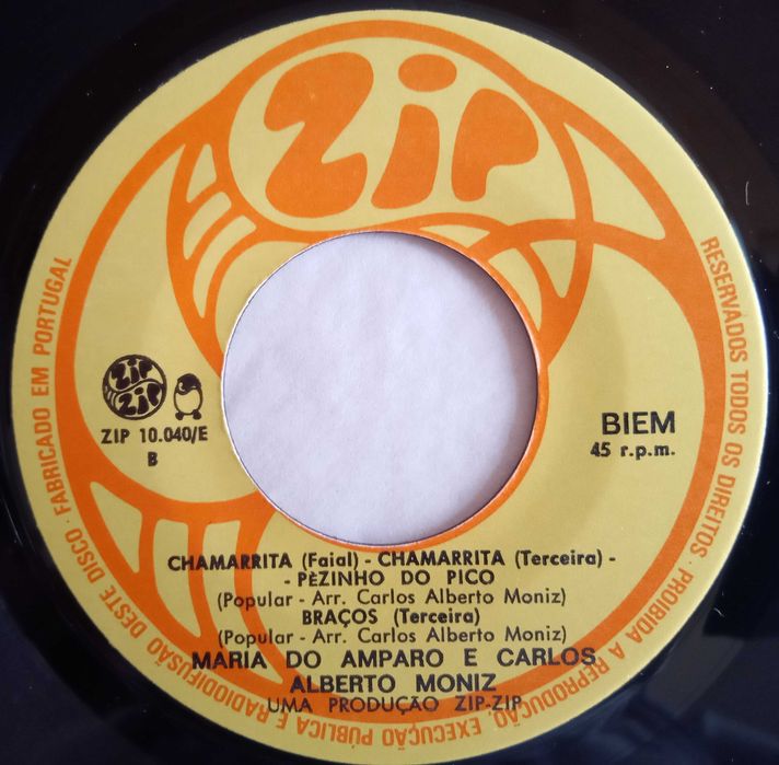 Carlos Alberto Moniz e Maria do Amparo - - - - - Na Rota Sol Azul - EP