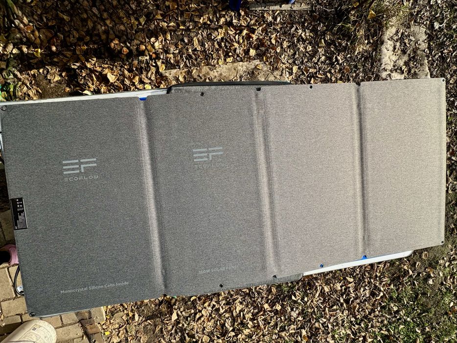 Сонячна панель EcoFlow 160W з кабелем mc4 - xt60i