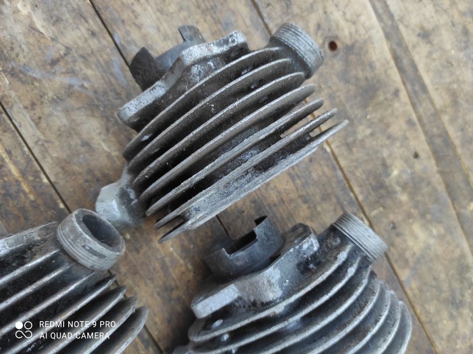 3x cylinder Romet Komar oryginał do zrobienia gwinty 11.58