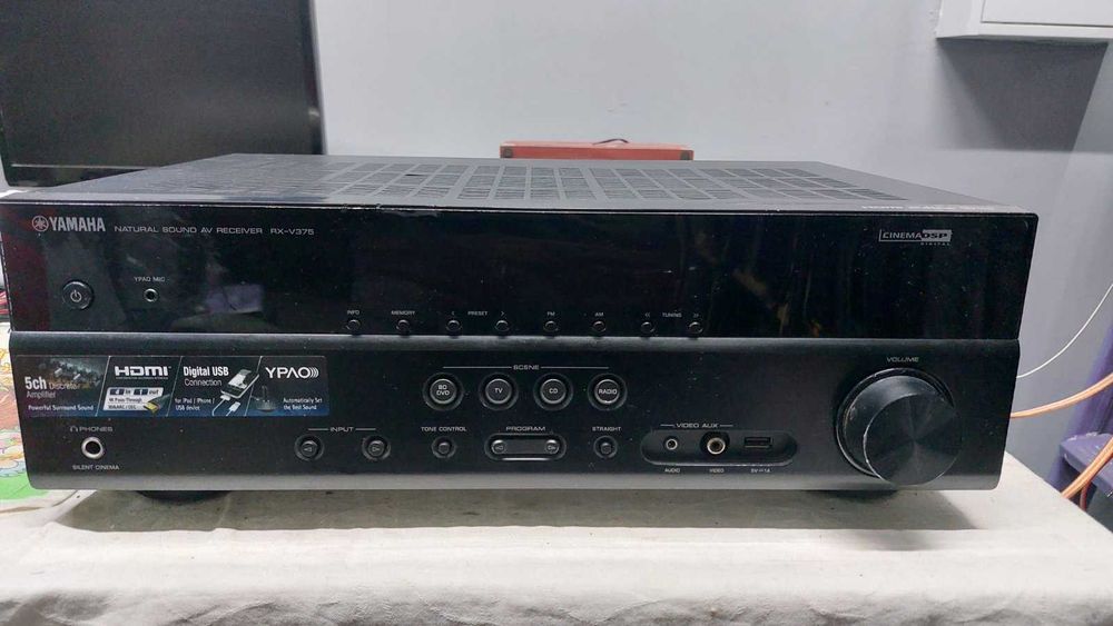 Yamaha rx v375 ресивер під ремонт