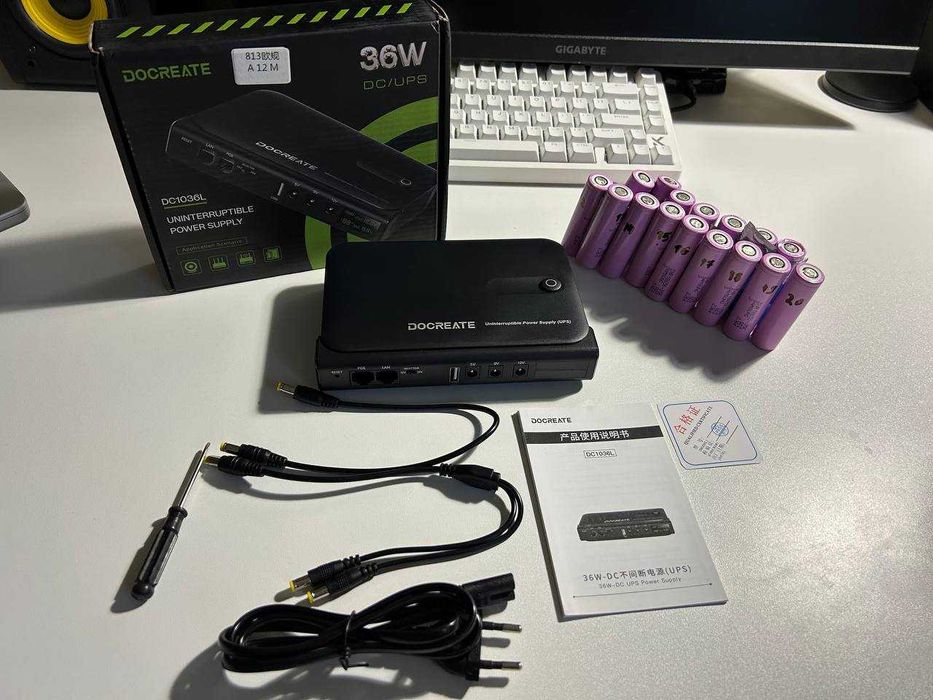 14000mah ДБЖ для роутера Samsung35E DC1036L/DC1018L УПС UPS змінні АКБ