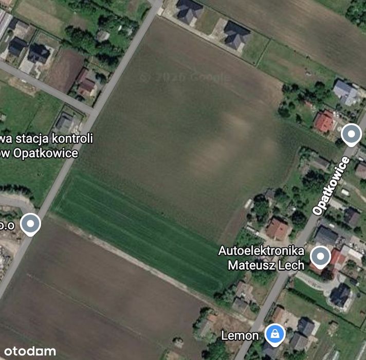 Działki budowlane we wsi Opatkowice k. Proszowic - Widok 4