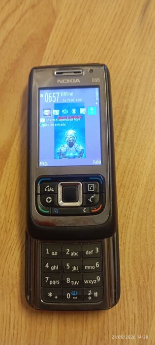 Nokia E65 a trabalhar bem